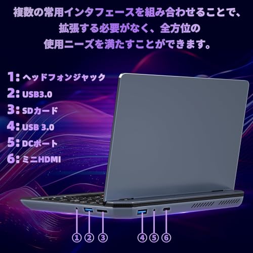 【超軽量スリムコンパクト★簡単にストレージ容量が増やせる♪❤】ノートパソコン 最新】超小型ノートパソコン7インチおすすめ11選｜400g以下でも